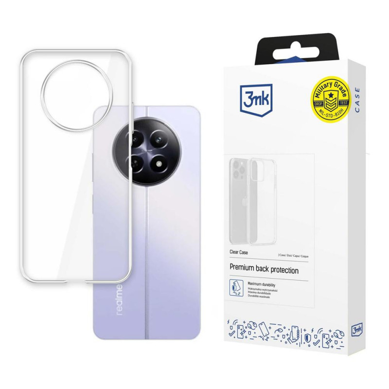 3MK Clear Case 3MK5954 for Realme 12 5G, transparent