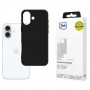 3MK Matt Case for Apple iPhone 16 Plus, black