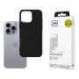 3MK Matt Case for Apple iPhone 16 Pro, black