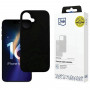 3mk Silicone Case for Apple iPhone 16 Plus, Black