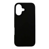 3mk Silicone Case for Apple iPhone 16 Plus, Black