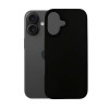3mk Silicone Case for Apple iPhone 16 Plus, Black