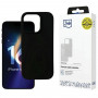 3mk Silicone Case for Apple iPhone 16 Pro Max, Black