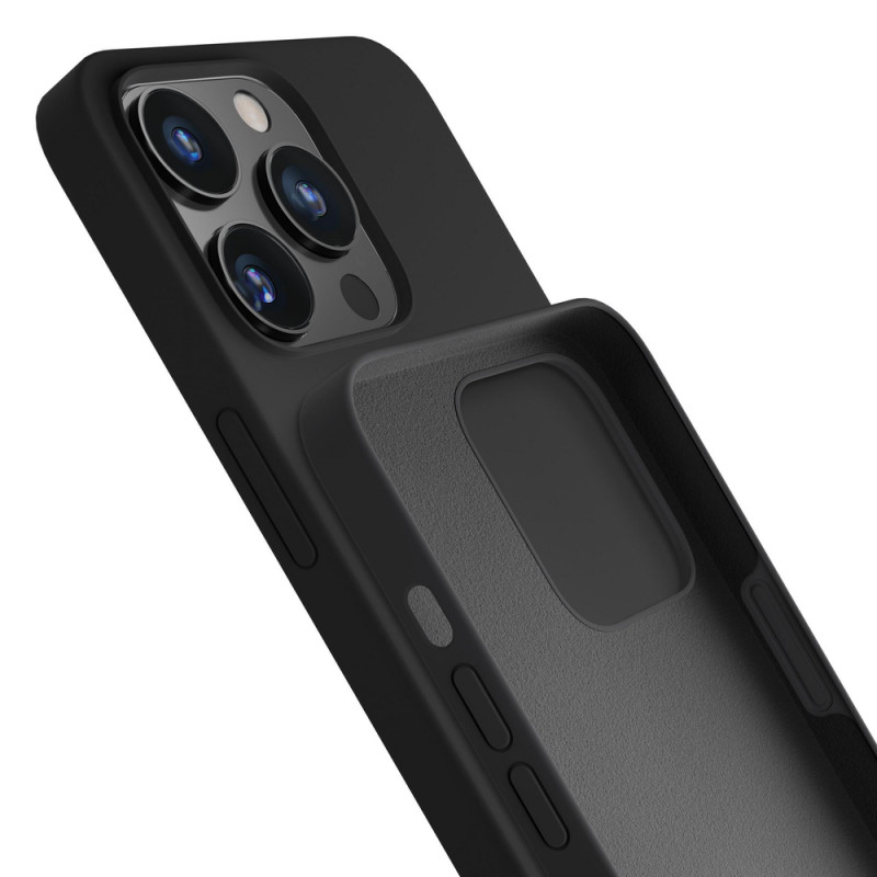 3mk Silicone Case for Apple iPhone 16 Pro Max, Black