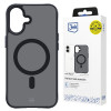 3mk Smoke MagCase with MagSafe for Apple iPhone 16 (W-3SmoMaCa-AiP16-0), Semi-Transparent