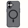 3mk Smoke MagCase with MagSafe for Apple iPhone 16 (W-3SmoMaCa-AiP16-0), Semi-Transparent