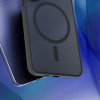 3mk Smoke MagCase with MagSafe for Apple iPhone 16 (W-3SmoMaCa-AiP16-0), Semi-Transparent