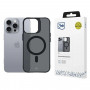 3mk Smoke MagCase with MagSafe for Apple iPhone 16 Pro Max (W-3SmoMaCa-AiP16PM-0), Semi-Transparent