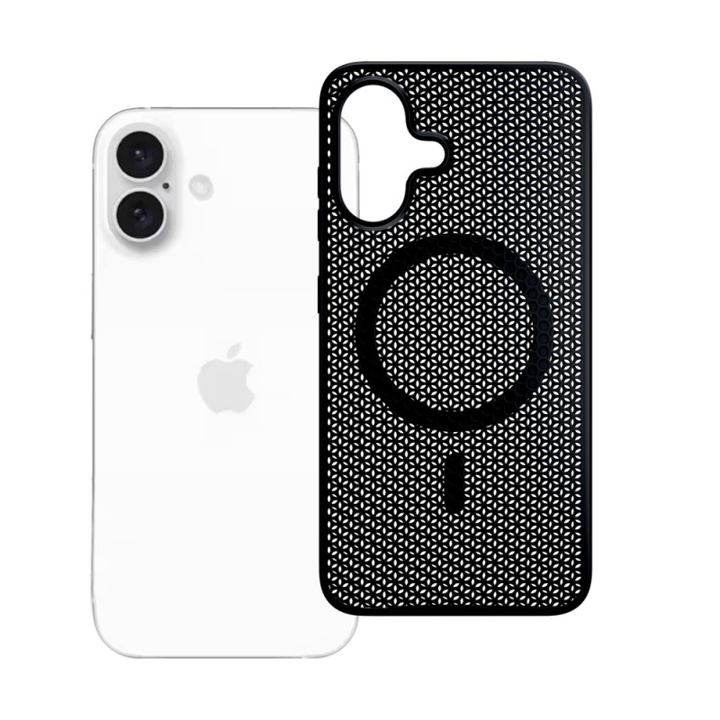 3mk COOLing MagCase for Apple iPhone 16 Plus, Black