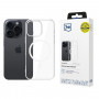 3mk Clear MagCase for Apple iPhone 16 Pro Max, Transparent