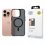 3mk Smoke MagCase with MagSafe for Apple iPhone 16 Pro, Semi-Transparent