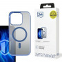 3MK Frosty MagCase case for Apple iPhone 15 Pro Max, blue
