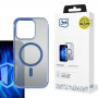 3MK Frosty MagCase case for Apple iPhone 16 Pro Max, blue