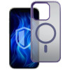 3MK Frosty MagCase MagSafe Smartphone Case for Apple iPhone 13 Pro, purple