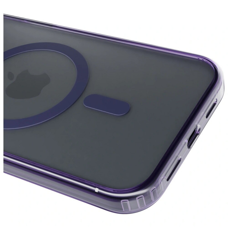 3MK Frosty MagCase MagSafe Smartphone Case for Apple iPhone 13 Pro, purple