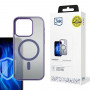 3MK Frosty MagCase MagSafe Smartphone Case for Apple iPhone 16 Pro, purple