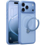 TORRAS Ostand Q3 Spin Case for Apple iPhone 18 Pro Max / 17 Pro Max, MagSafe, Blue