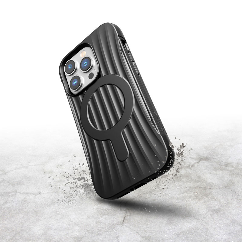 X-Doria Raptic Clutch MagSafe Case for Apple iPhone 14 Pro, Black