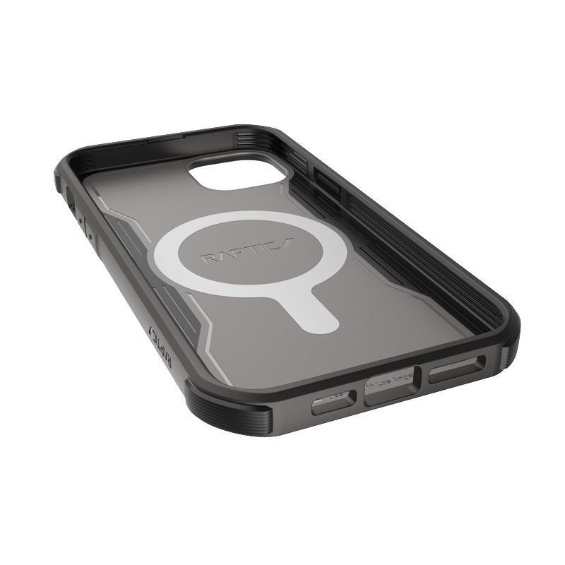 X-Doria Raptic Fort MagSafe Case for Apple iPhone 14 Plus / 15 Plus, Black