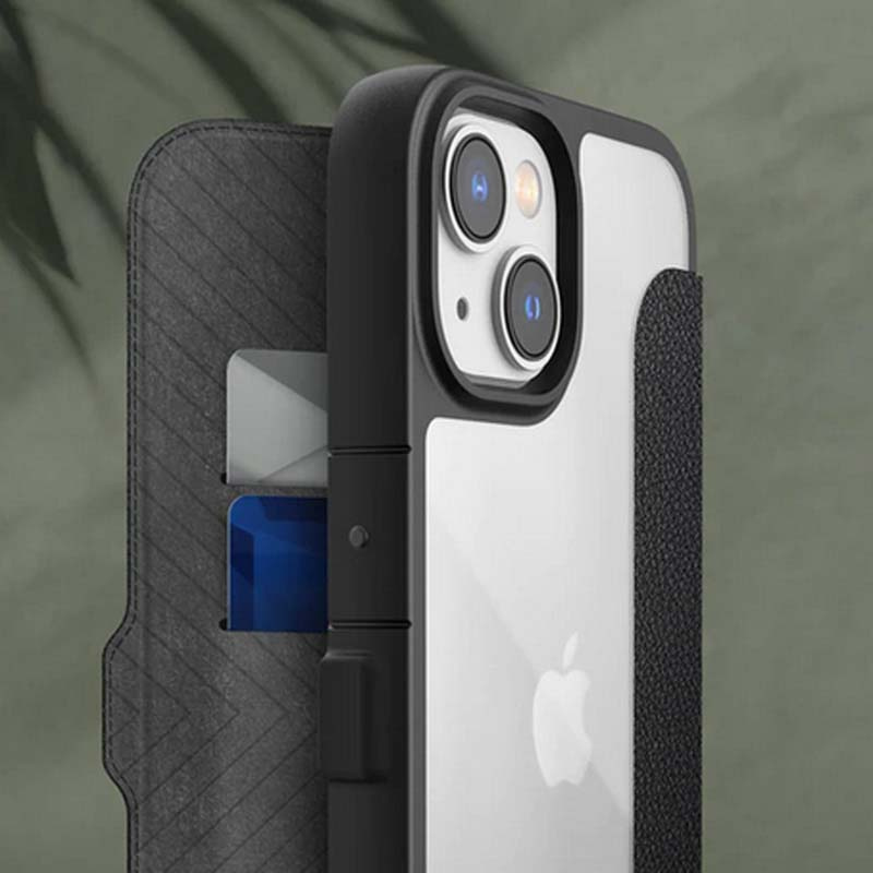 X-Doria Raptic Urban Folio Case for Apple iPhone 14 Plus / 15 Plus, Black