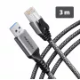 AXAGON ADE-AM30 USB-A Gigabit Ethernet Adapter with Integrated 3 m CAT6 Cable, RJ-45