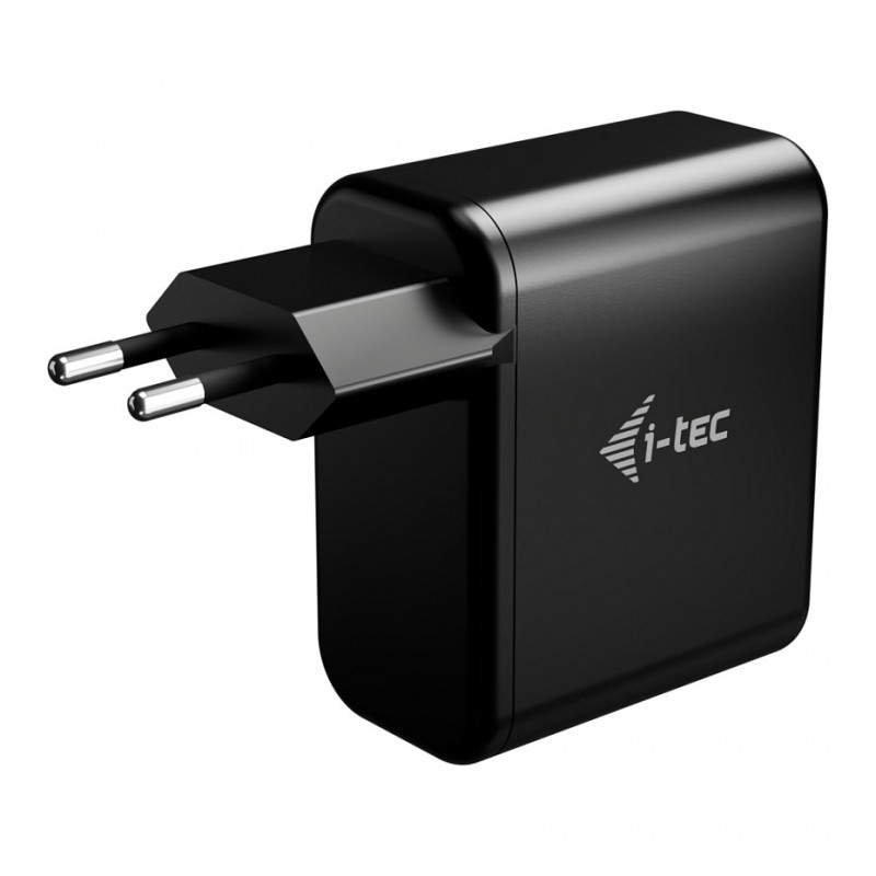 i-tec 100 W USB-C GaN Charger, PD 3.0, 1x USB-C, Black