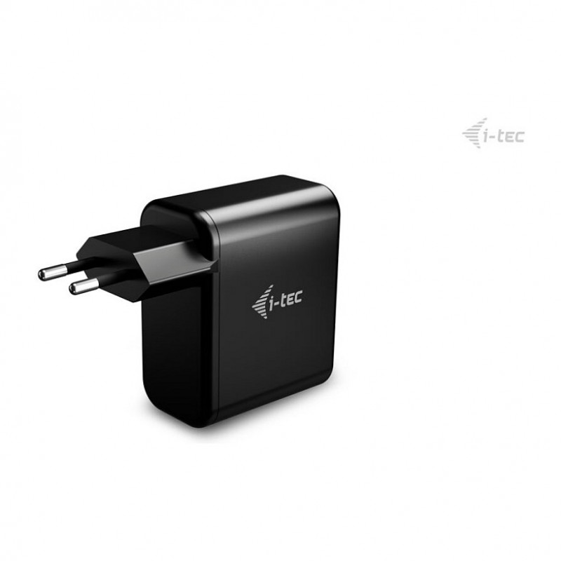 i-tec 100 W USB-C GaN Charger, PD 3.0, 1x USB-C, Black