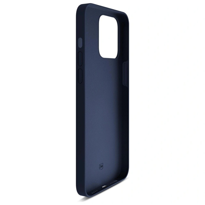 3MK Silicone Case for Apple iPhone 16 Pro, navy blue