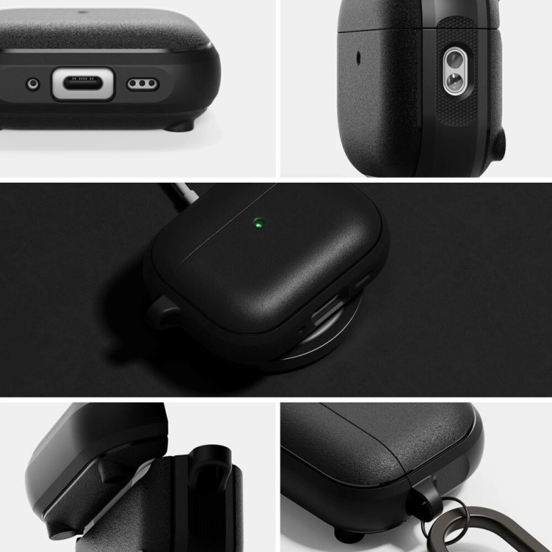 Ringke Onyx Magnetic MagSafe Case for Apple AirPods Pro 3, Black