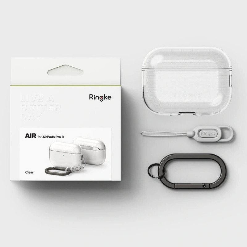 Ringke Air Case for Apple AirPods Pro 3, Clear