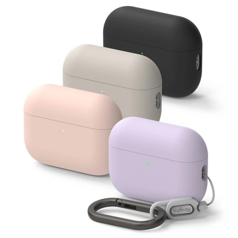 Ringke Silicone Case for Apple AirPods Pro 3, Stone (Beige)