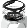 Ringke Slim RGK11818 Case for Samsung Galaxy Watch 8 / 9 40 mm, Clear & Matte Black (2 pcs)