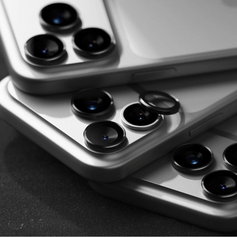 Ringke Camera Frame Protector for Apple iPhone 17 Pro / 17 Pro Max, Black (2 pcs)