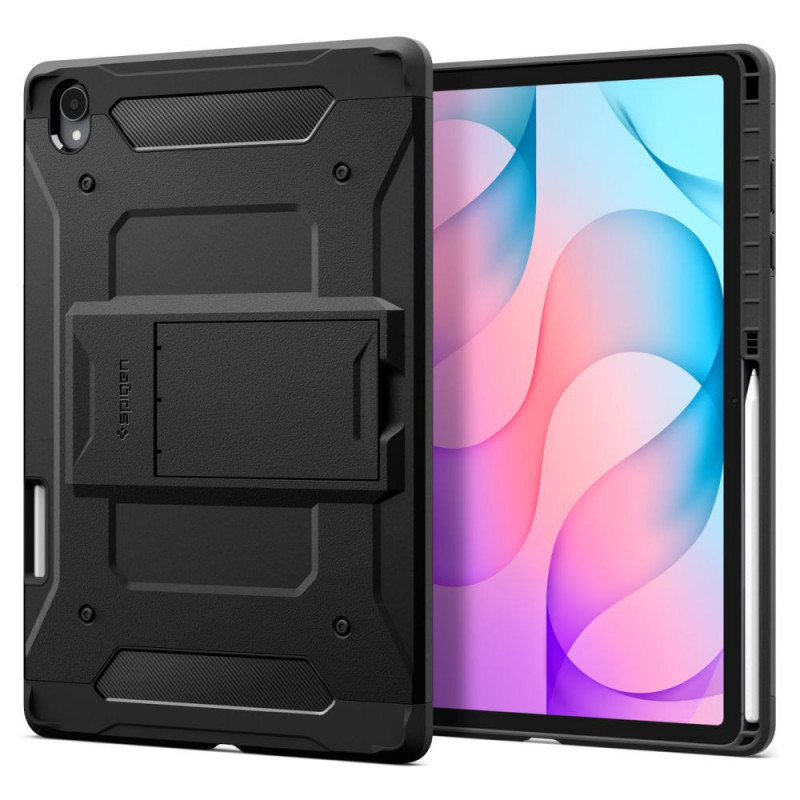Spigen Tough Armor Pro ACS11827 Tablet Case for Samsung Galaxy Tab S12+ 12.6 (X840 / X846b), Black