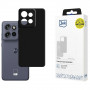 3MK Matt Case for Motorola Edge 50 Neo, black