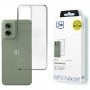 3mk Clear Case Motorola Moto G55 5G smartphone case, transparent