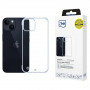 3mk Just20g Clear Case Apple iPhone 15 Plus smartphone case, transparent