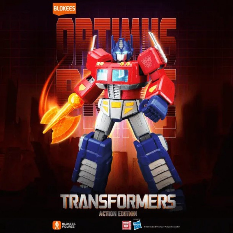 Blokees Transformers Action Edition G1 Optimus Prime figure
