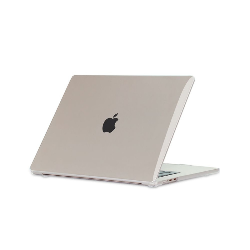 Tech-Protect Smartshell case for Apple MacBook Air 15 (2023), crystal clear