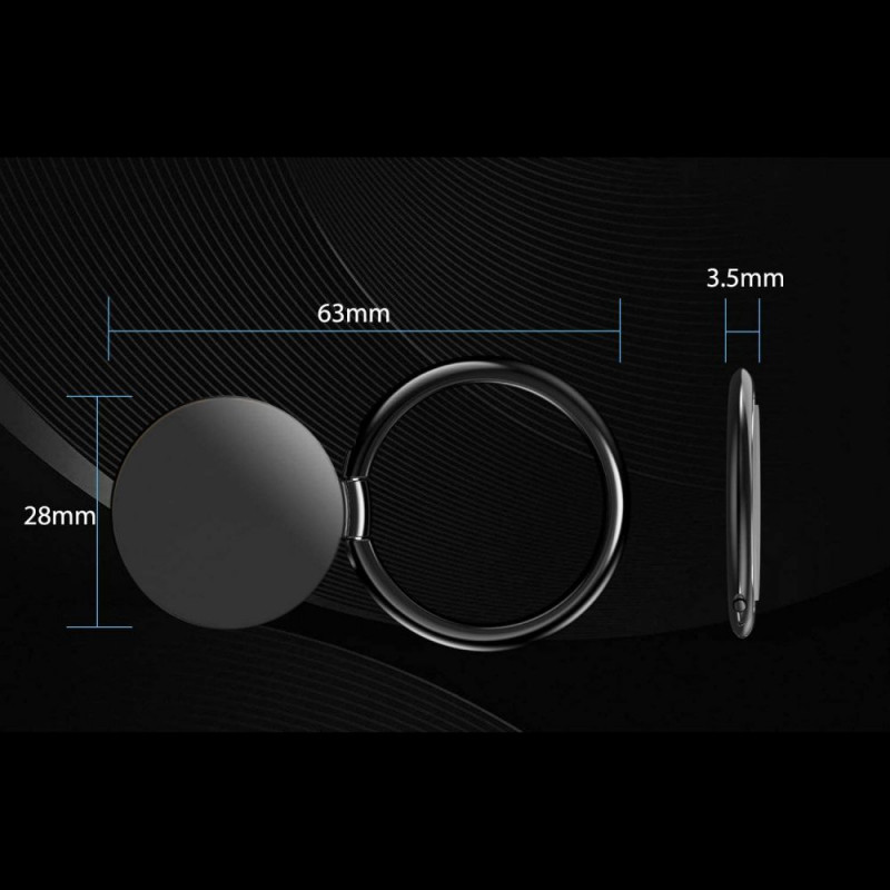Tech-Protect Magnetic phone ring, black