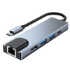 Tech-Protect V3 5in1 USB-C hub, grey