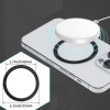 Tech-Protect MagMat MagSafe universal magnetic ring, black & silver (2 pcs)