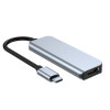 Tech-Protect V2 4-in-1 USB-C hub, grey