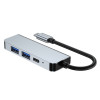 Tech-Protect V2 4-in-1 USB-C hub, grey