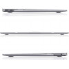 Tech-Protect SmartShell case for Apple MacBook Air 13 2022-2024, glitter clear