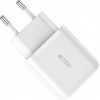 Tech-Protect C20W 2-port wall charger, USB-C PD 20W and USB-A QC 3.0, white