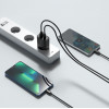 Tech-Protect C30W 2-port wall charger, USB-C PD 30W and USB-A QC 3.0, black