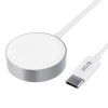 Tech-Protect UltraBoost magnetic charger for Apple Watch, USB-C, 120 cm, white