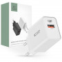 Tech-Protect NC30W 2-port wall charger PD 30W QC 3.0, white