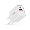 Tech-Protect NC30W 2-port wall charger PD 30W QC 3.0, white